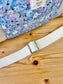 Ruffled bag and pouch set - made to order