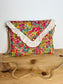 Charlotte the envelope clutch with chain, 100% customizable