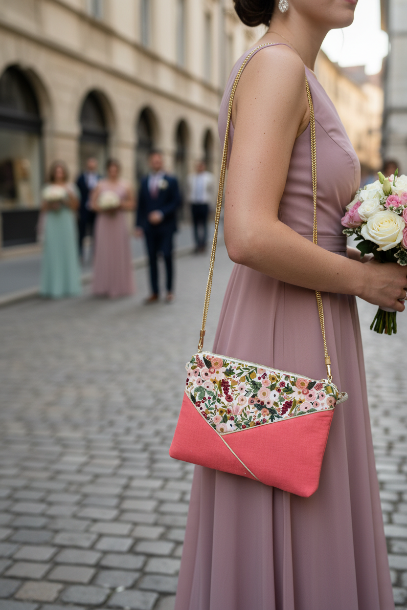 The Camille clutch bag - made to order