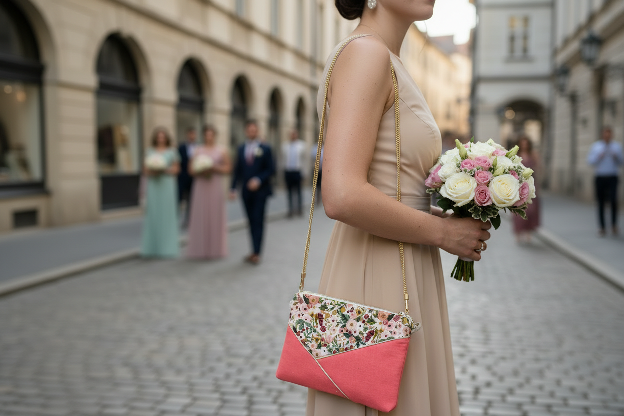The Camille clutch bag - made to order