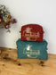 Set includes: diaper bag, toiletry bag, and beauty bag 