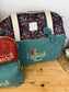 Set includes: diaper bag, toiletry bag, and beauty bag 