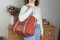 Le sac tomette brodé et liberty of London