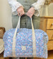 Ruffled bag and pouch set - made to order