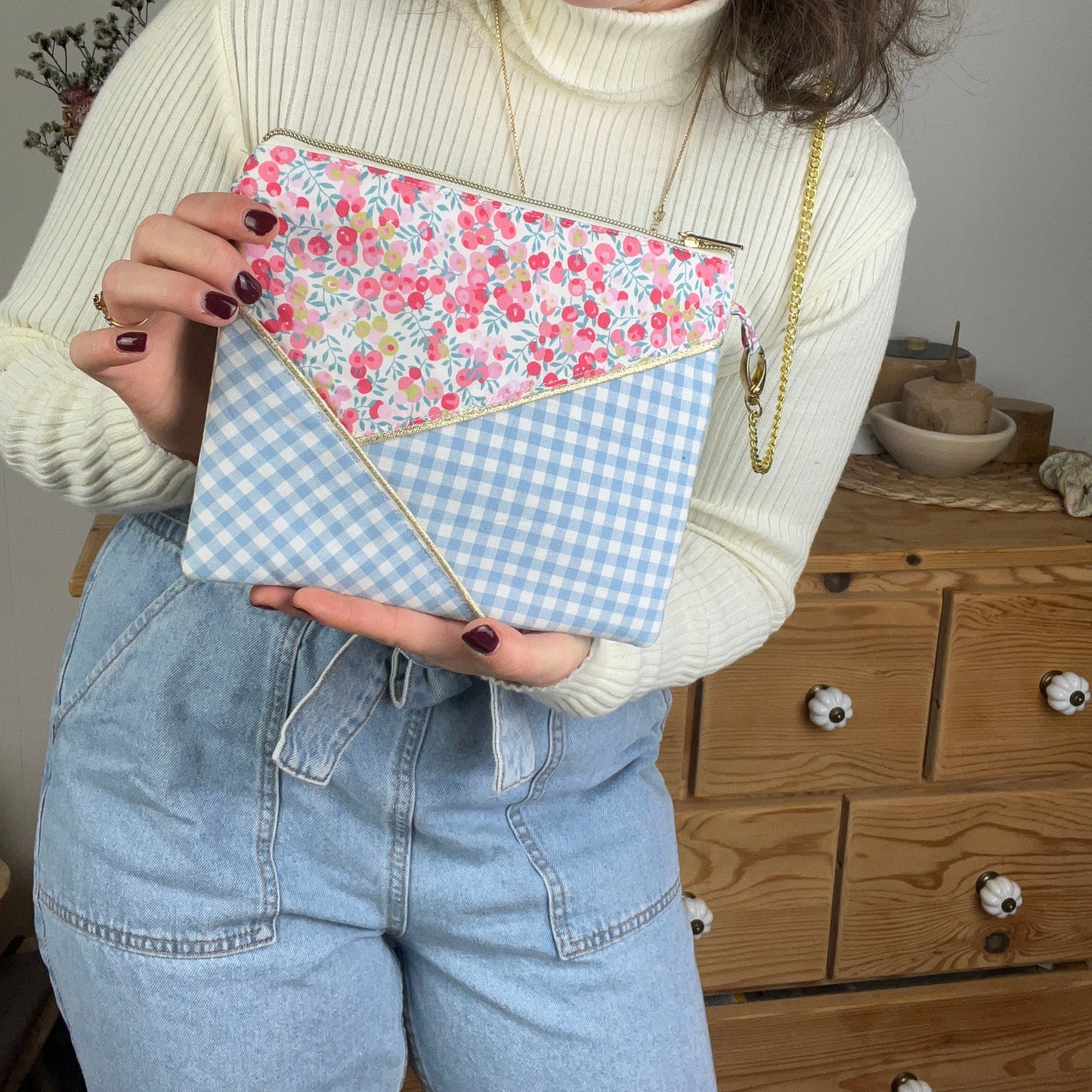 Le sac pochette Camille liberty exclusif