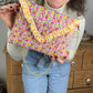 Charlotte the envelope clutch with chain, 100% customizable