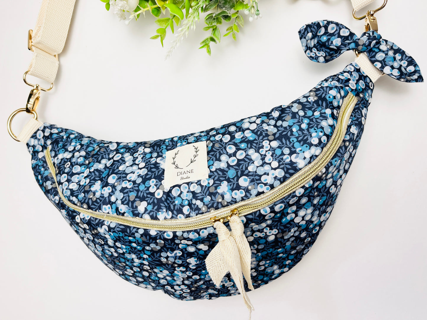 The embroidered fanny pack - made to order