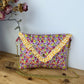 Charlotte the envelope clutch with chain, 100% customizable