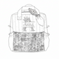 The Ombeline children's backpack is 100% customizable.