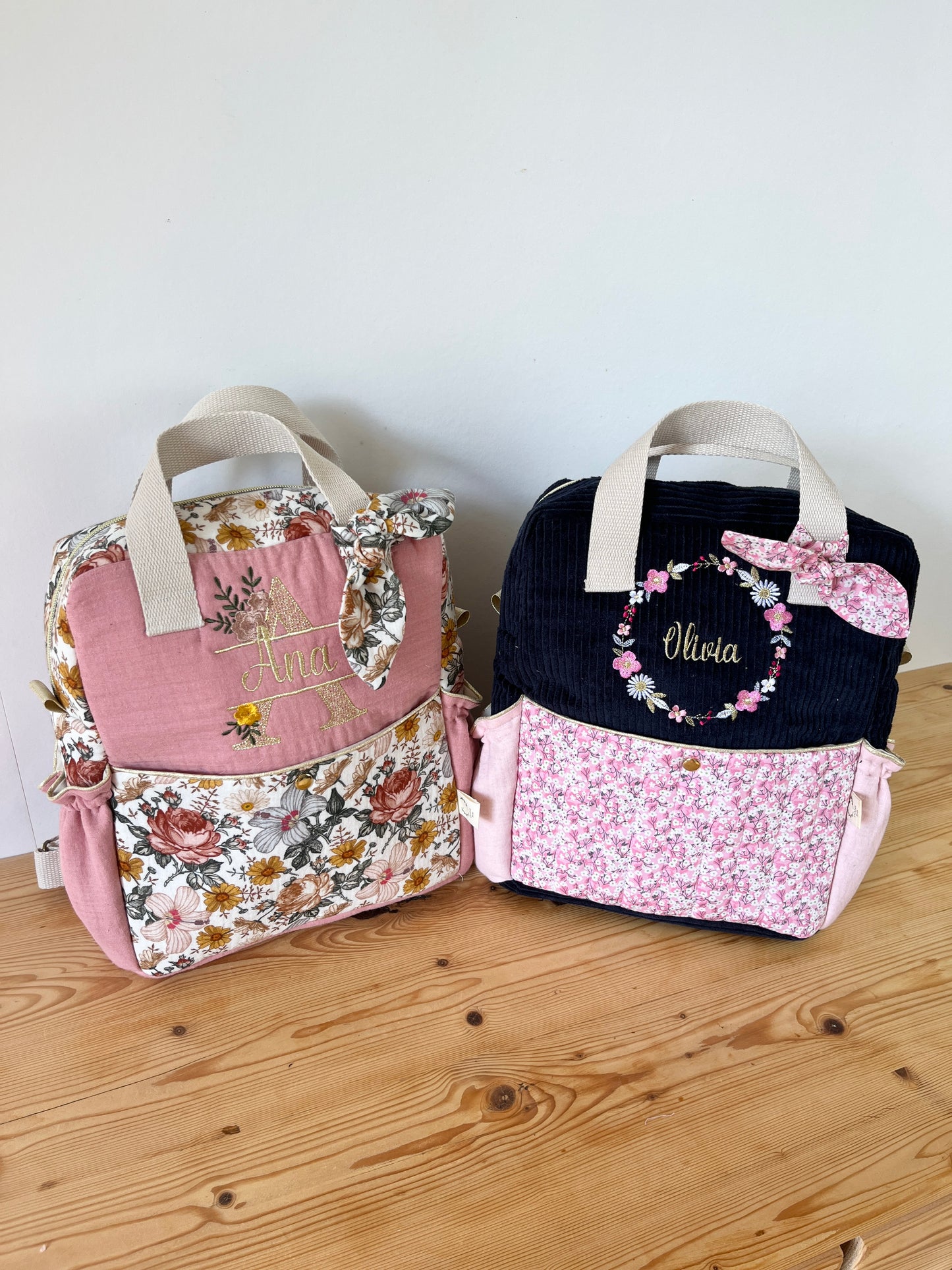 The Ombeline children's backpack is 100% customizable.
