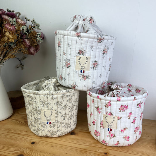 Le panier pochon Aëlis 100% personnalisable