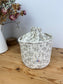 The Aëlis drawstring basket is 100% customizable.