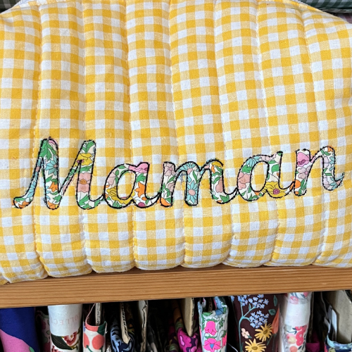 Prénom en tissu
