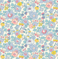 Coupon 50x85cm Liberty exclusif betsy periwinkle