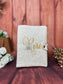 Mahé the floral initial notebook cover