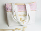 The large Adelaide tote bag is 100% customizable.
