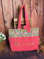 The large Adelaide tote bag is 100% customizable.