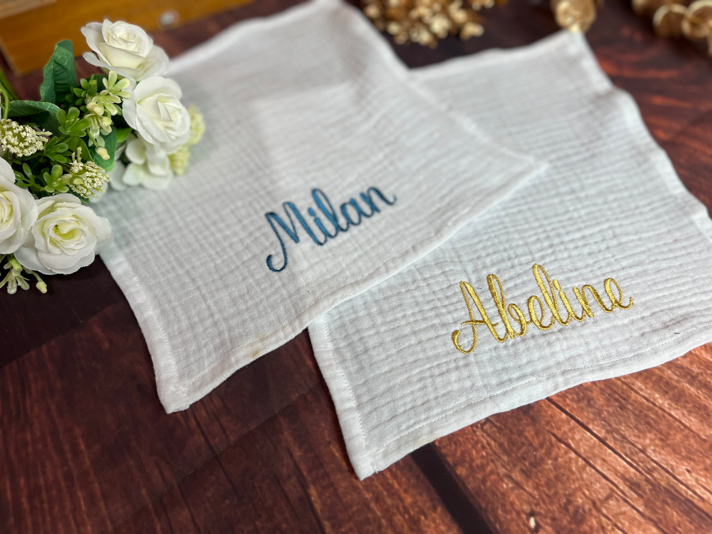 PERSONALIZE MY BAPTISM HANDKERCHIEF ✨