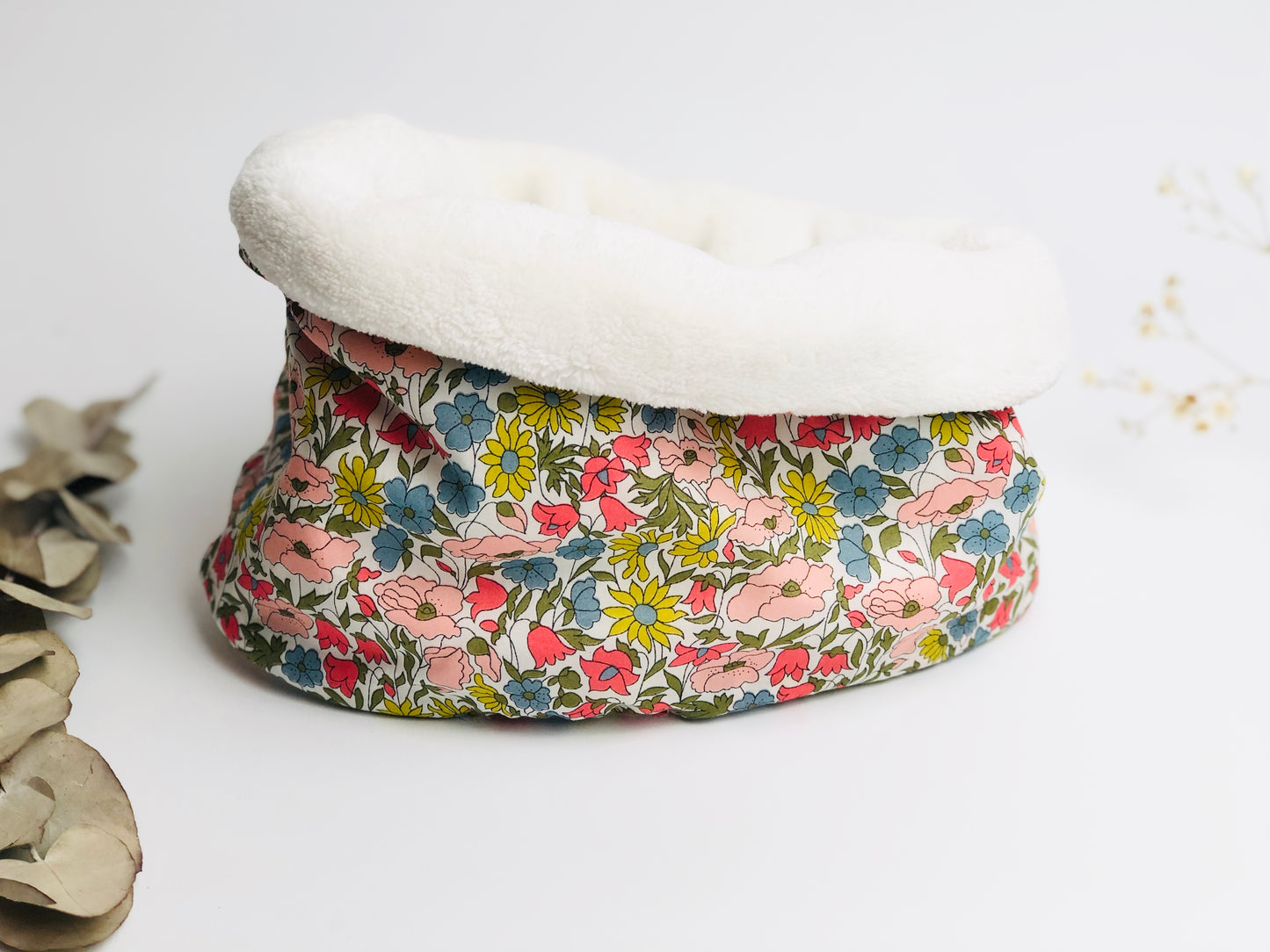 Le tour de cou en tissu doudou personnalisable