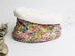Le tour de cou en tissu doudou personnalisable