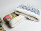 Le tour de cou en tissu doudou personnalisable