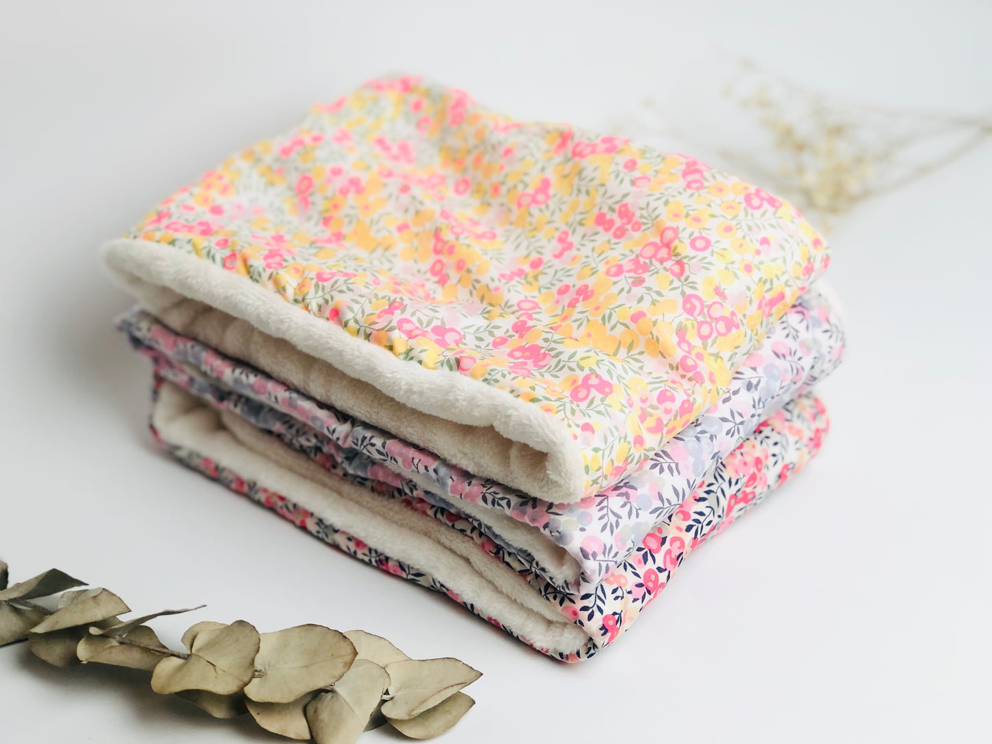 Le tour de cou en tissu doudou personnalisable