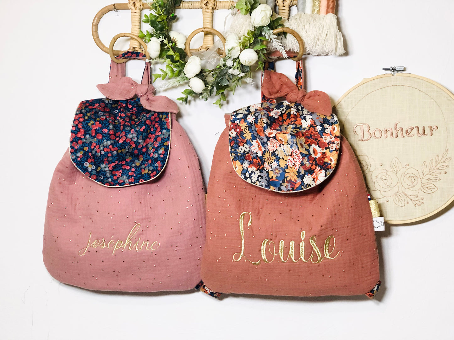 The Eglantine backpack is 100% customizable.