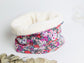 Le tour de cou en tissu doudou personnalisable