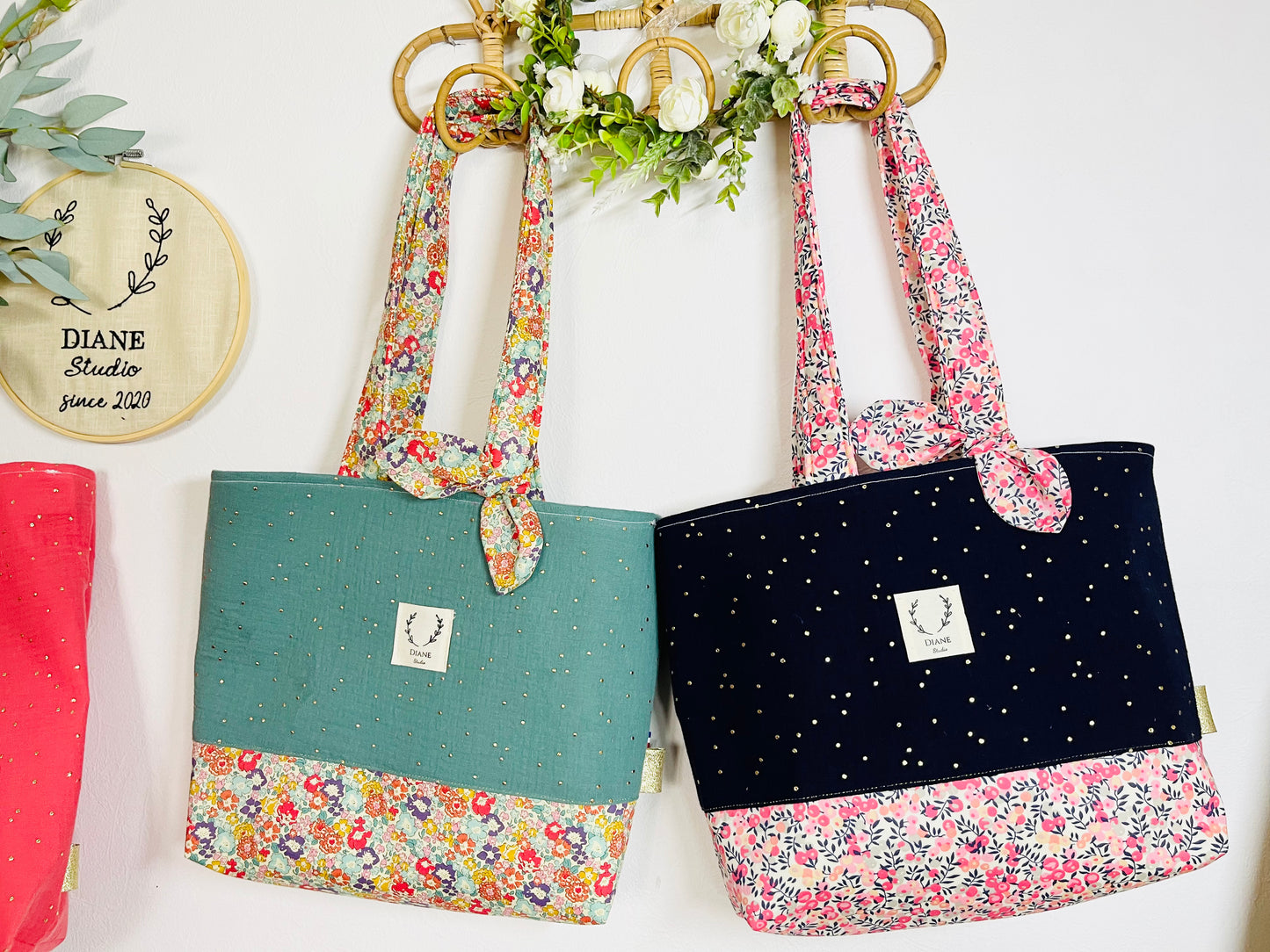 The small Adelaide tote bag is 100% customizable.
