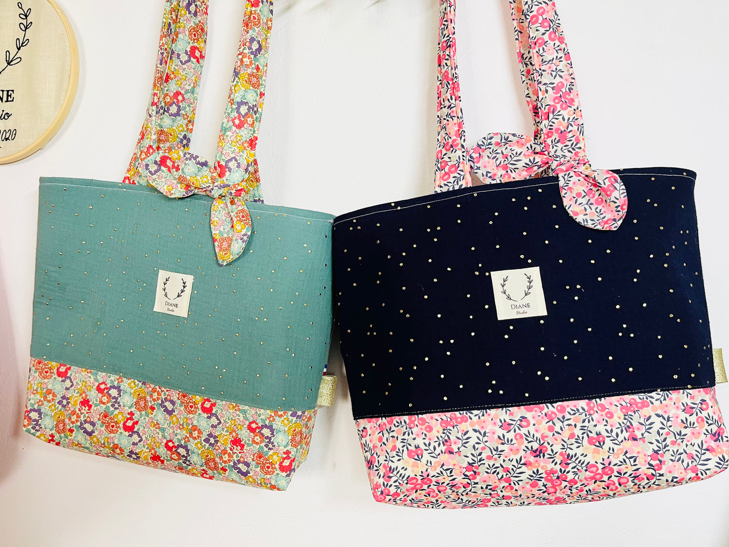 The small Adelaide tote bag is 100% customizable.