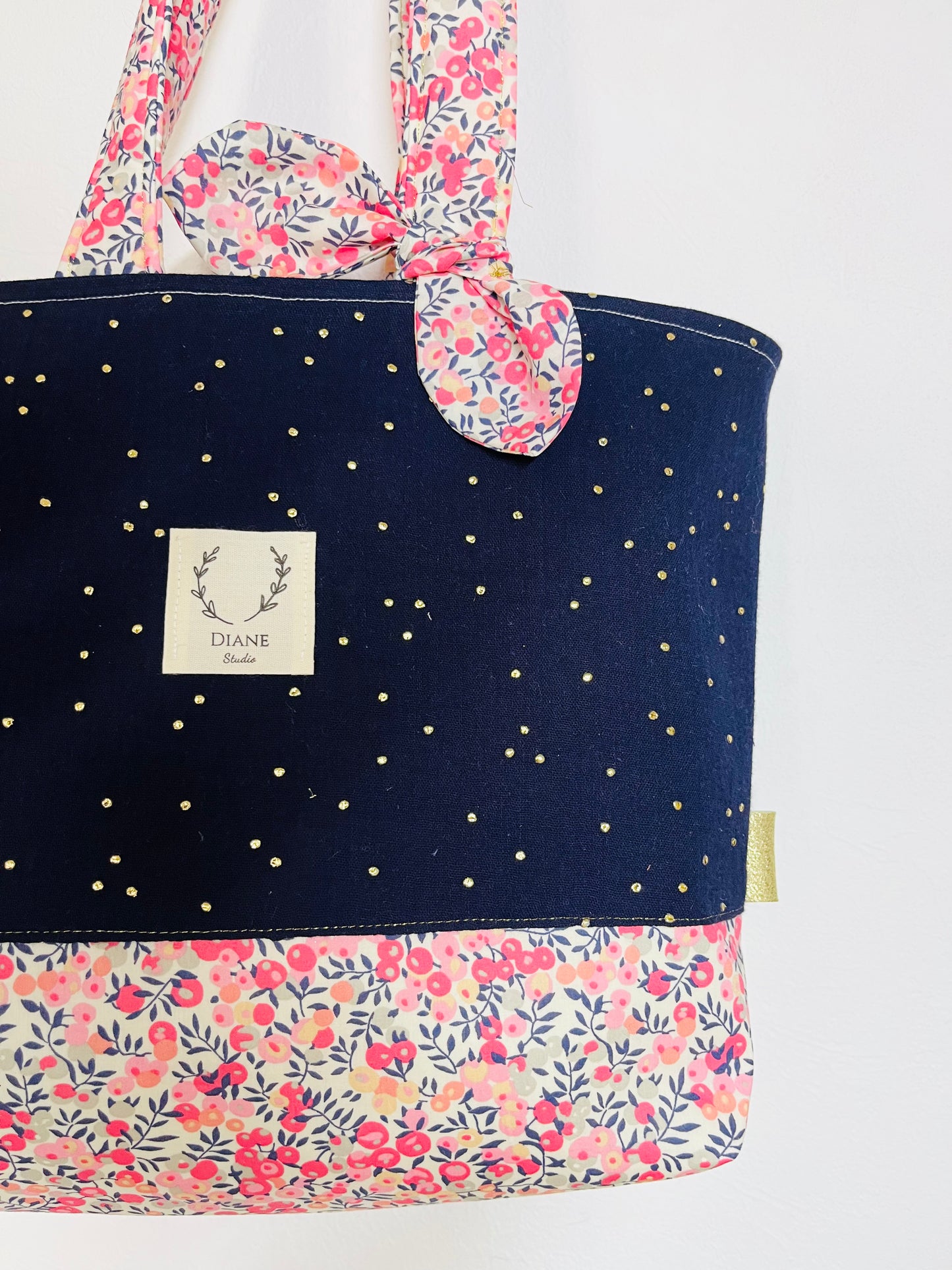 The small Adelaide tote bag is 100% customizable.