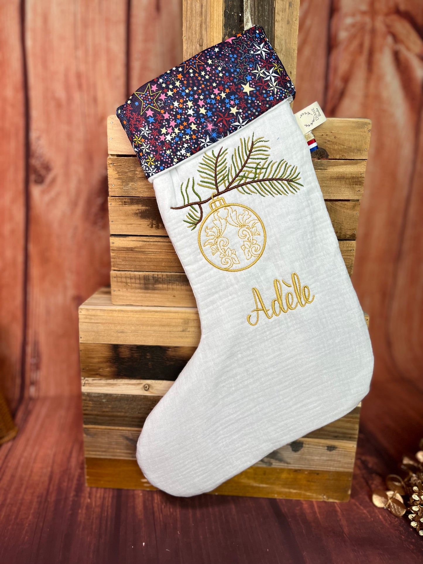 100% customizable Liberty of London Christmas stockings