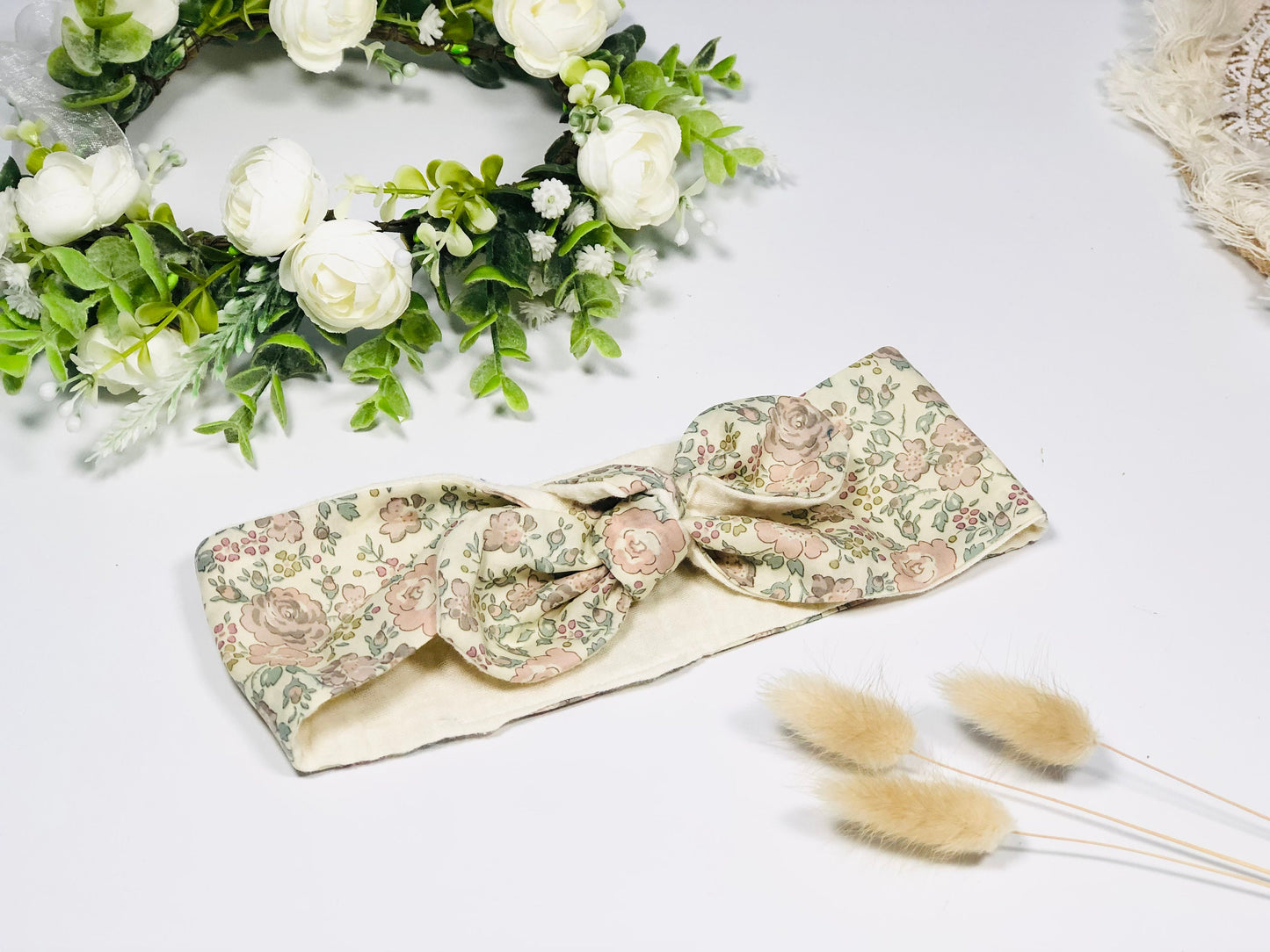 Le bandeau réversible double gaze 100% personnalisable
